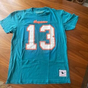Mitchell & Ness Miami Dolphins Dan Marino #13 Tee Men's Large